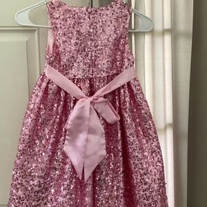 American Princess Pink sequined Dress size 6x